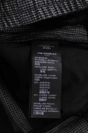 Pantalon slim The Kooples Gris en Laine