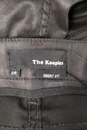 Pantalon slim The Kooples Noir en Coton