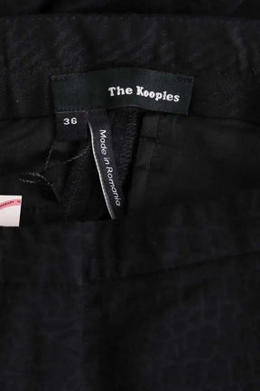 Pantalon slim The Kooples Noir en Coton