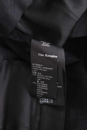 Pantalon slim The Kooples Noir en Coton