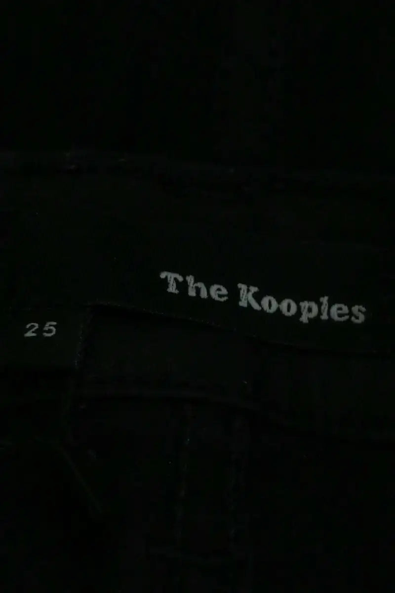 Pantalon slim The Kooples Noir en Coton