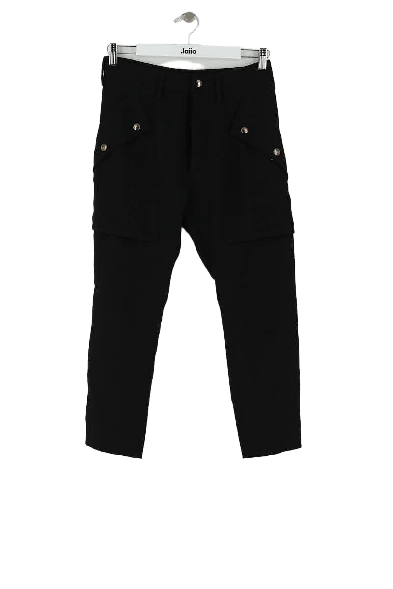 Pantalon slim The Kooples Noir en Polyester, taille XS - Seconde Main