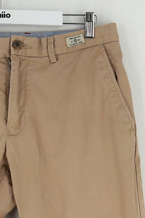 Pantalon slim Tommy Hilfiger Beige en Coton