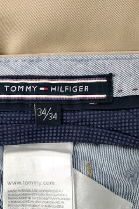 Pantalon slim Tommy Hilfiger Beige en Coton