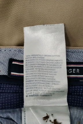 Pantalon slim Tommy Hilfiger Beige en Coton