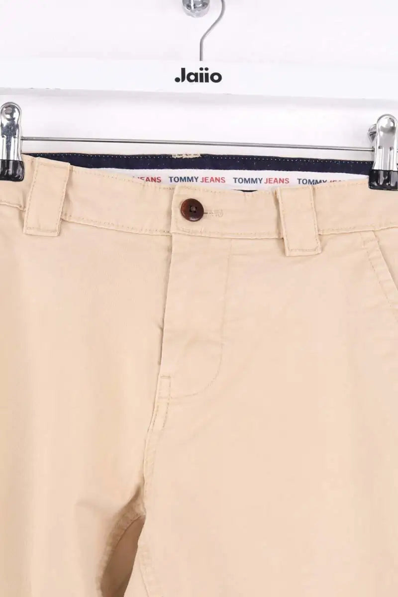 Pantalon slim Tommy Hilfiger Beige en Coton