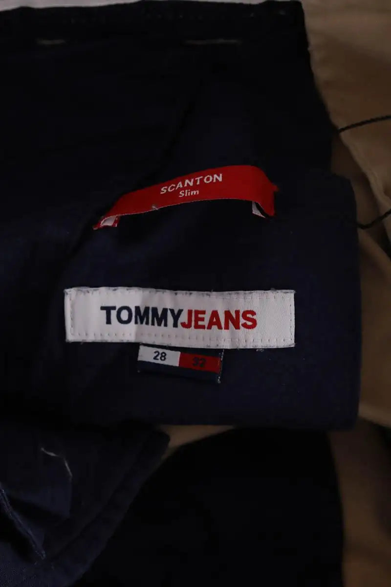 Pantalon slim Tommy Hilfiger Beige en Coton
