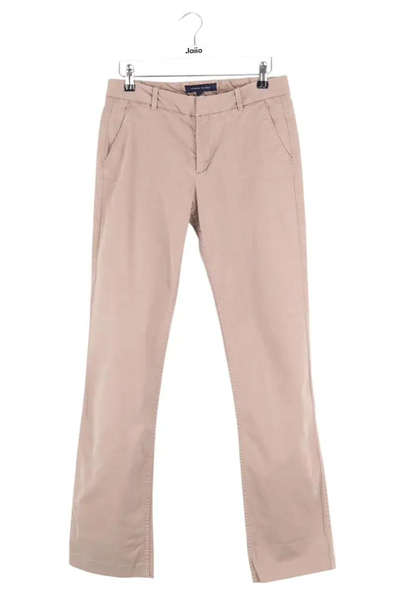 Pantalon slim Tommy Hilfiger Beige en Coton, taille S - Seconde Main