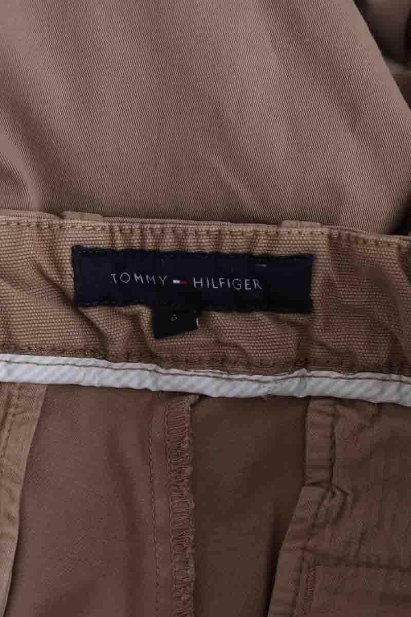 Pantalon slim Tommy Hilfiger Beige en Coton