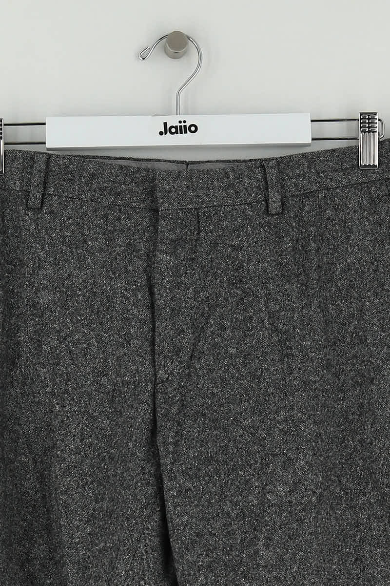 Pantalon slim Tommy Hilfiger Gris en Laine