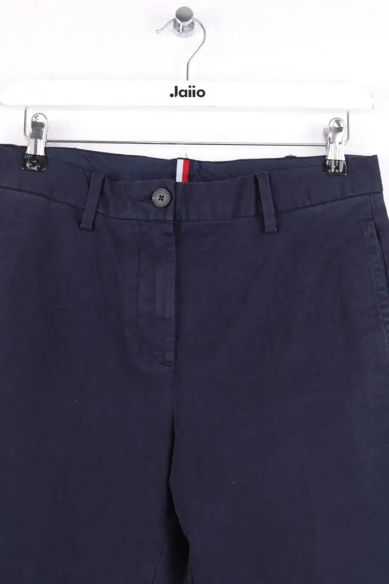 Pantalon slim Tommy Hilfiger Marine en Coton