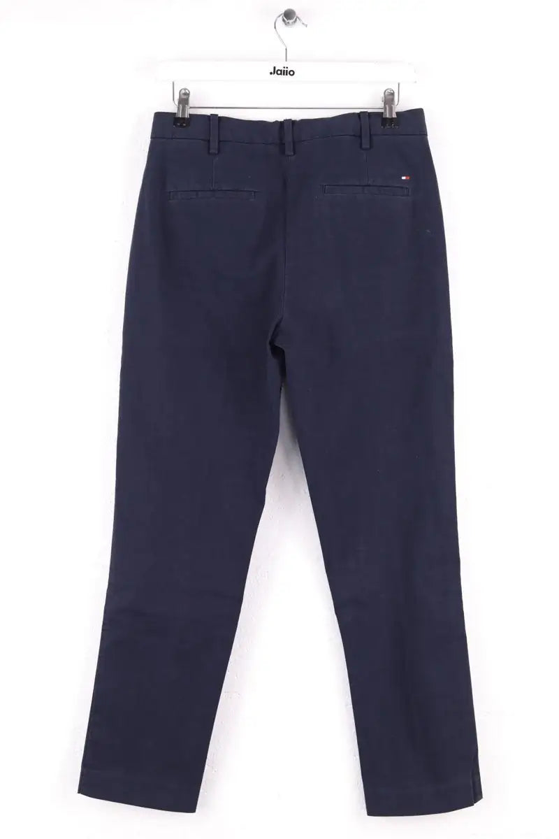 Pantalon slim Tommy Hilfiger Marine en Coton