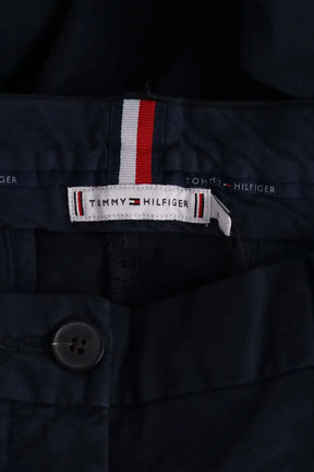 Pantalon slim Tommy Hilfiger Marine en Coton