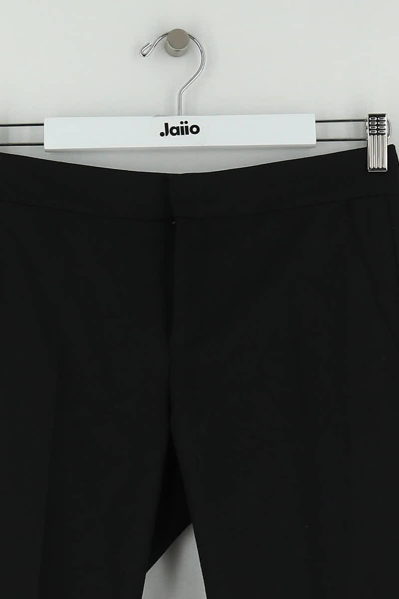 Pantalon slim Valentino Noir en Polyester