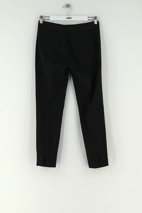 Pantalon slim Valentino Noir en Polyester