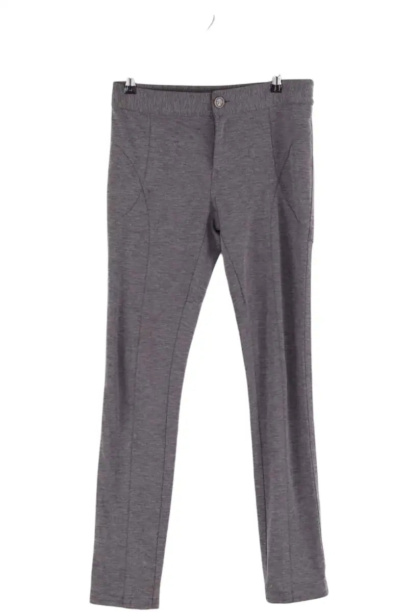 Pantalon slim Zadig & Voltaire Gris en Synthétique, taille M - Seconde Main