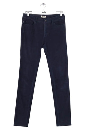 Pantalon slim Zadig & Voltaire Marine en Coton, taille L - Seconde Main