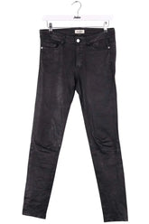 Pantalon slim Zadig & Voltaire Noir en Cuir, taille S - Seconde Main