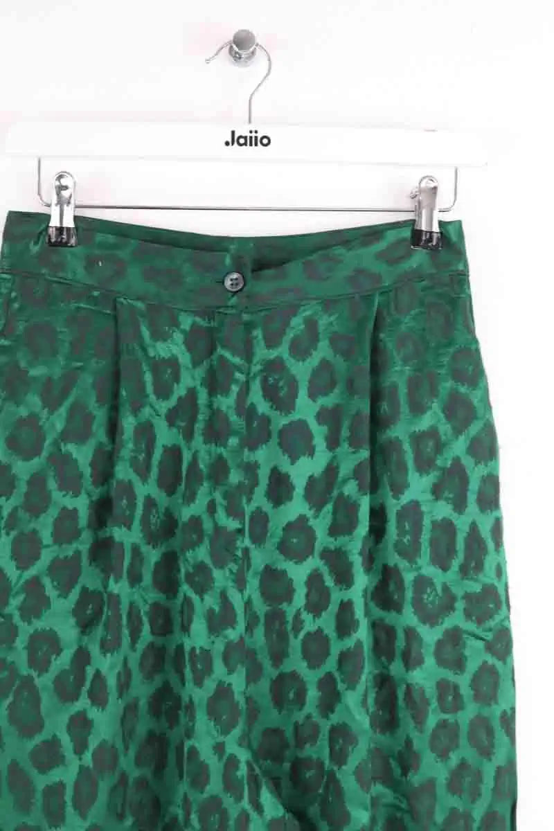 Pantalon Soeur Vert en Viscose