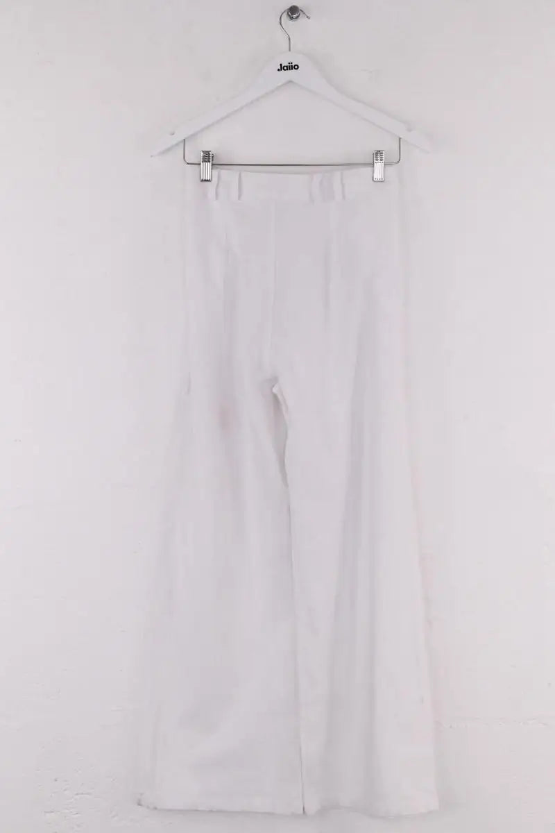Pantalon Songe Lab Blanc en Lin