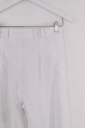 Pantalon Songe Lab Blanc en Lin