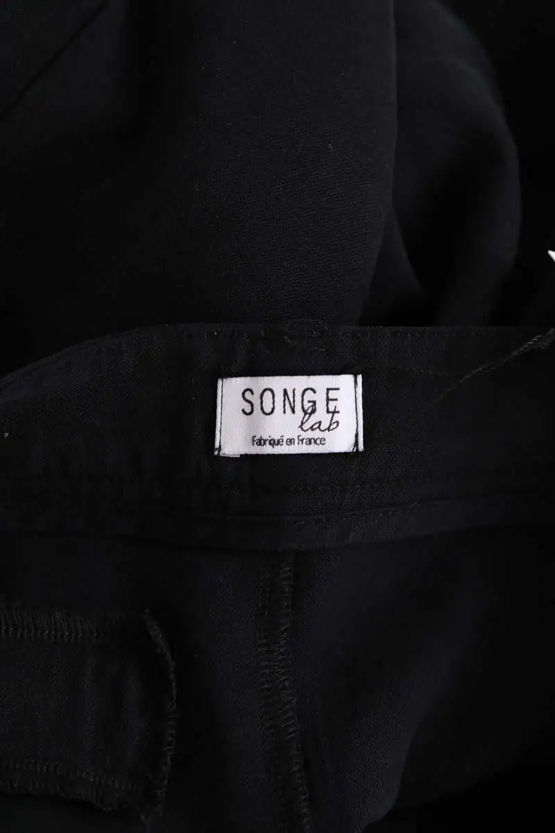 Pantalon Songe Lab Noir en Viscose
