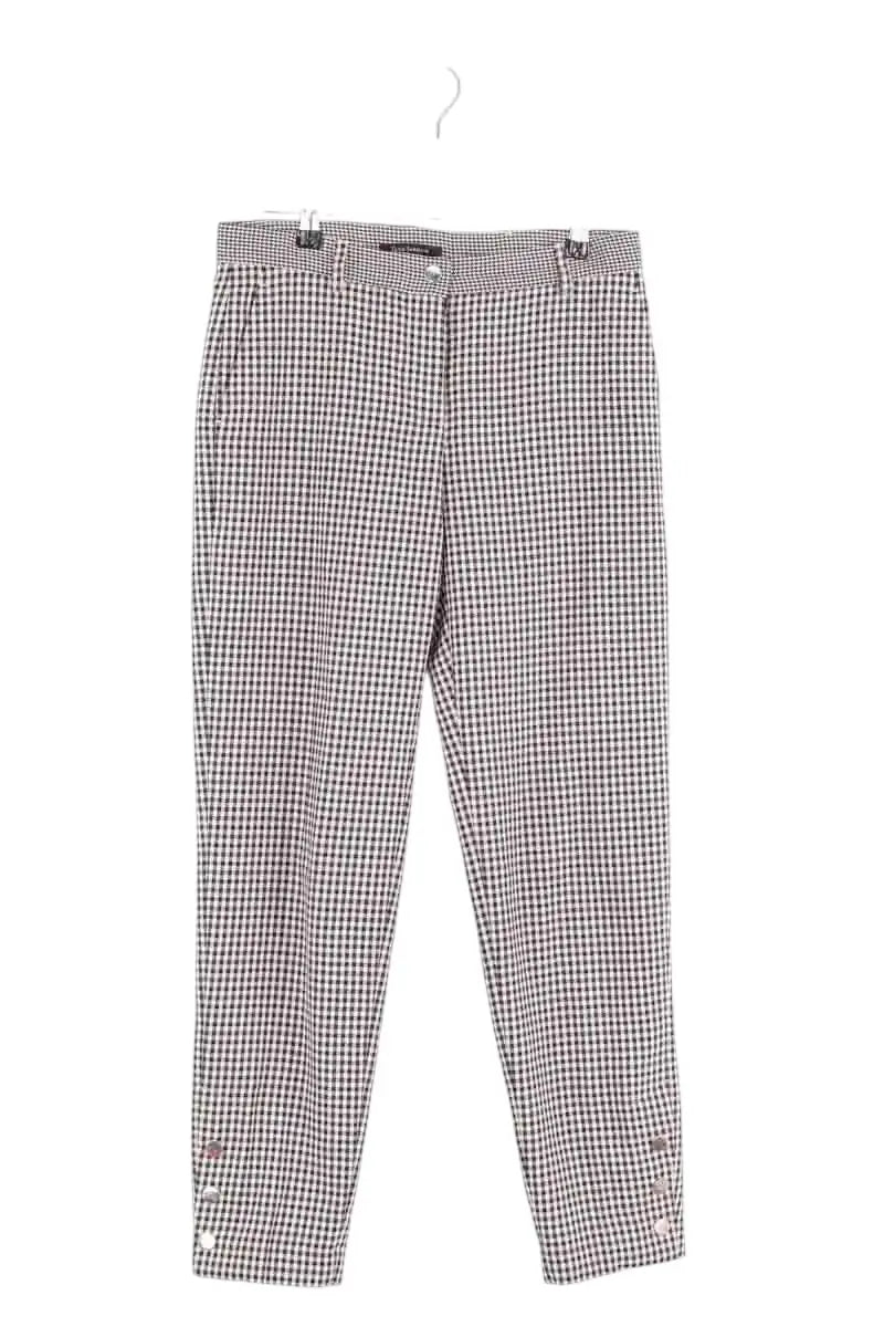 Pantalon Tara Jarmon Beige en Synthétique, taille XS - Seconde Main