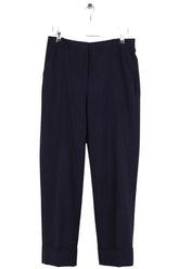 Pantalon Tara Jarmon Marine en Laine, taille S - Seconde Main