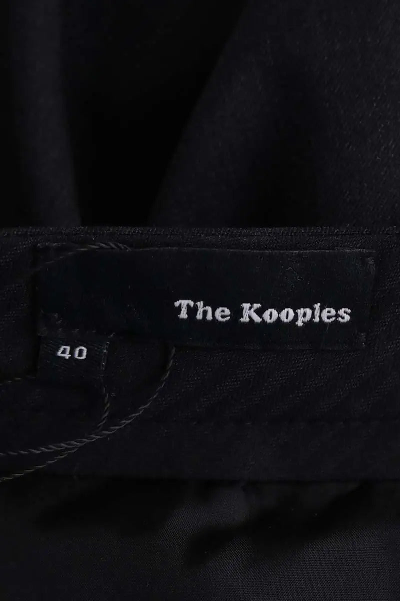 Pantalon The Kooples Gris en Laine