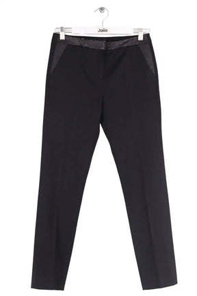 Pantalon The Kooples Noir en Laine, taille S - Seconde Main