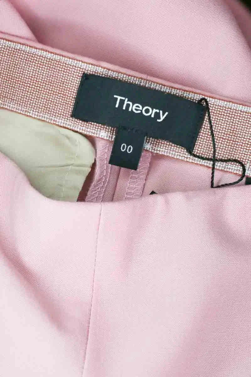 Pantalon Theory Rose en Laine