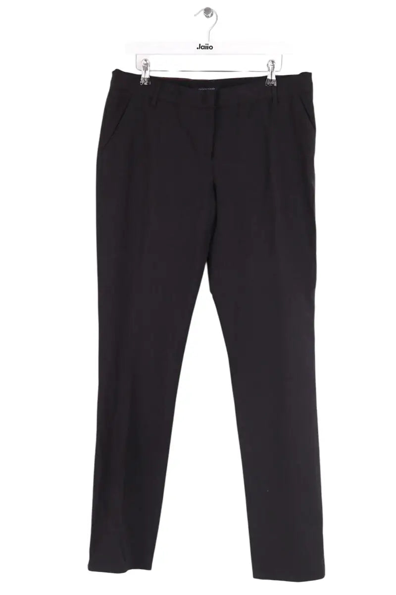 Pantalon Tommy Hilfiger Noir en Laine, taille S - Seconde Main