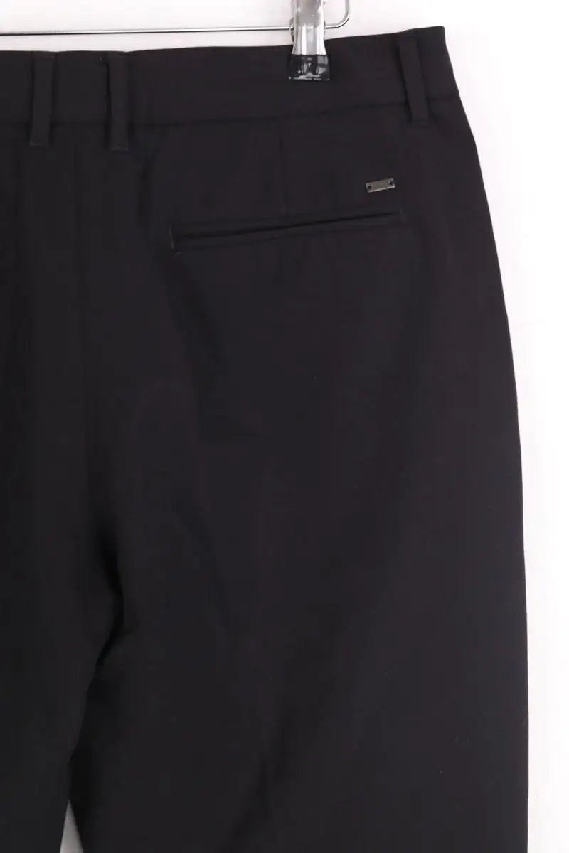 Pantalon Tommy Hilfiger Noir en Laine