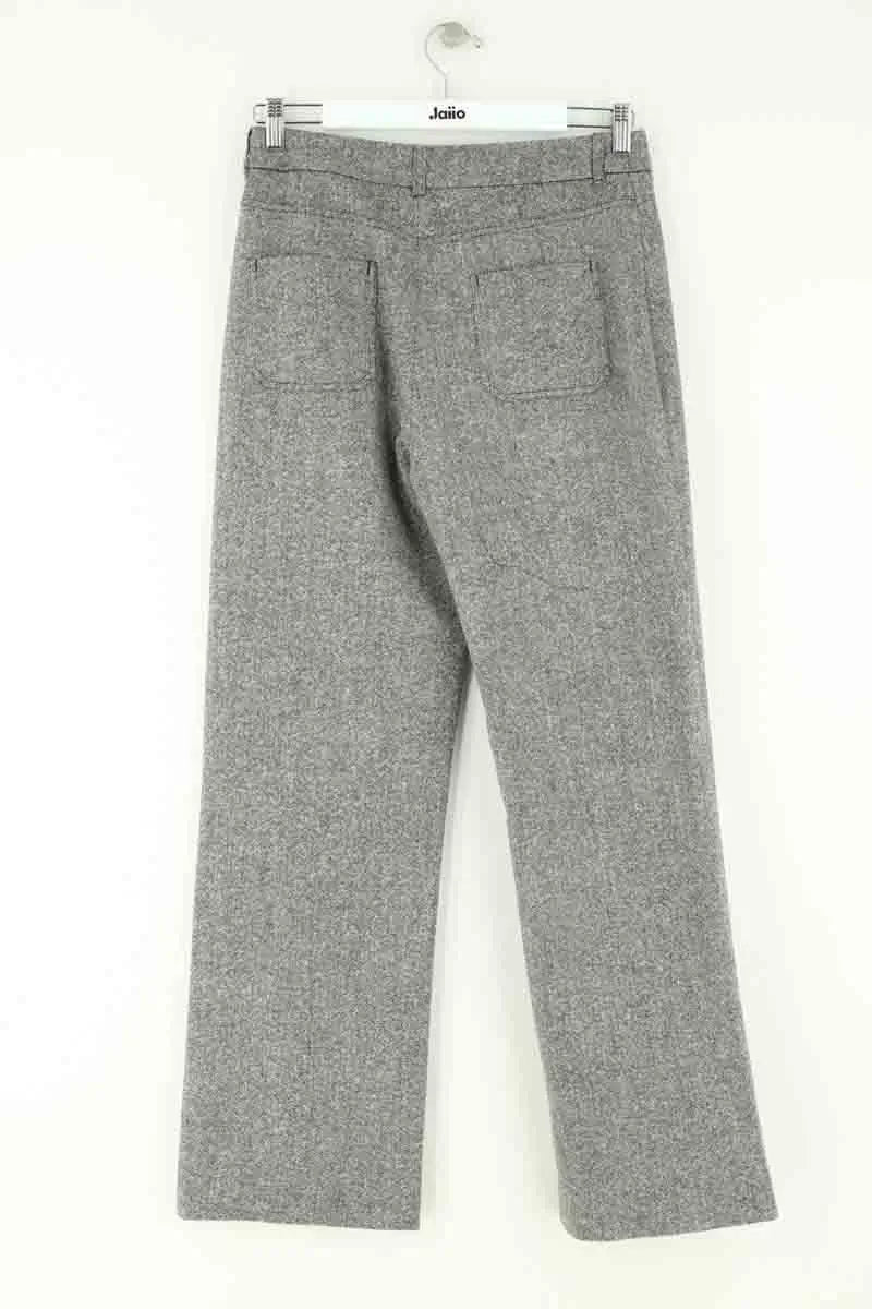 Pantalon Vanessa Bruno Gris en Laine