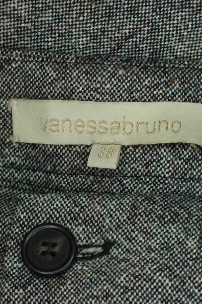 Pantalon Vanessa Bruno Gris en Laine