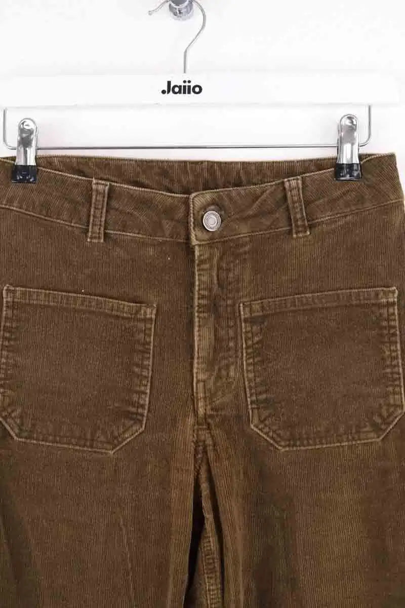 Pantalon Vanessa Bruno Kaki en Coton