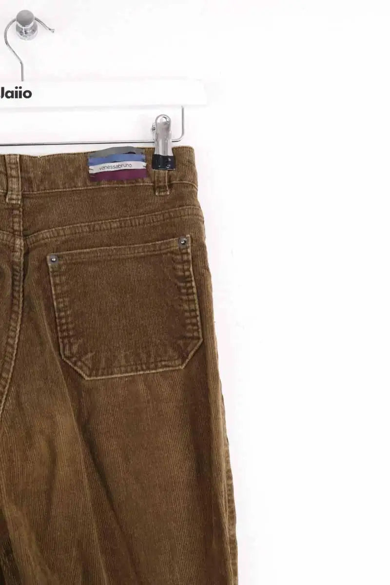 Pantalon Vanessa Bruno Kaki en Coton