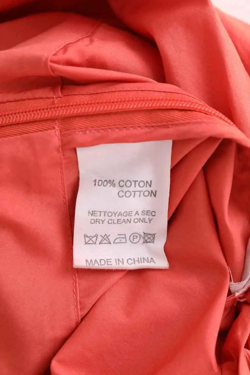 Pantalon Vanessa Bruno Orange en Coton