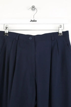 Pantalon Yves Saint Laurent Bleu en Laine