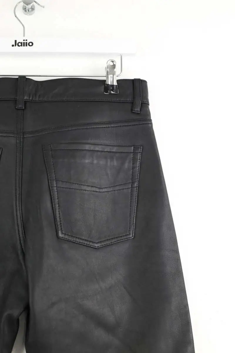 Pantalon Zadig & Voltaire John leather black pants Noir en Cuir