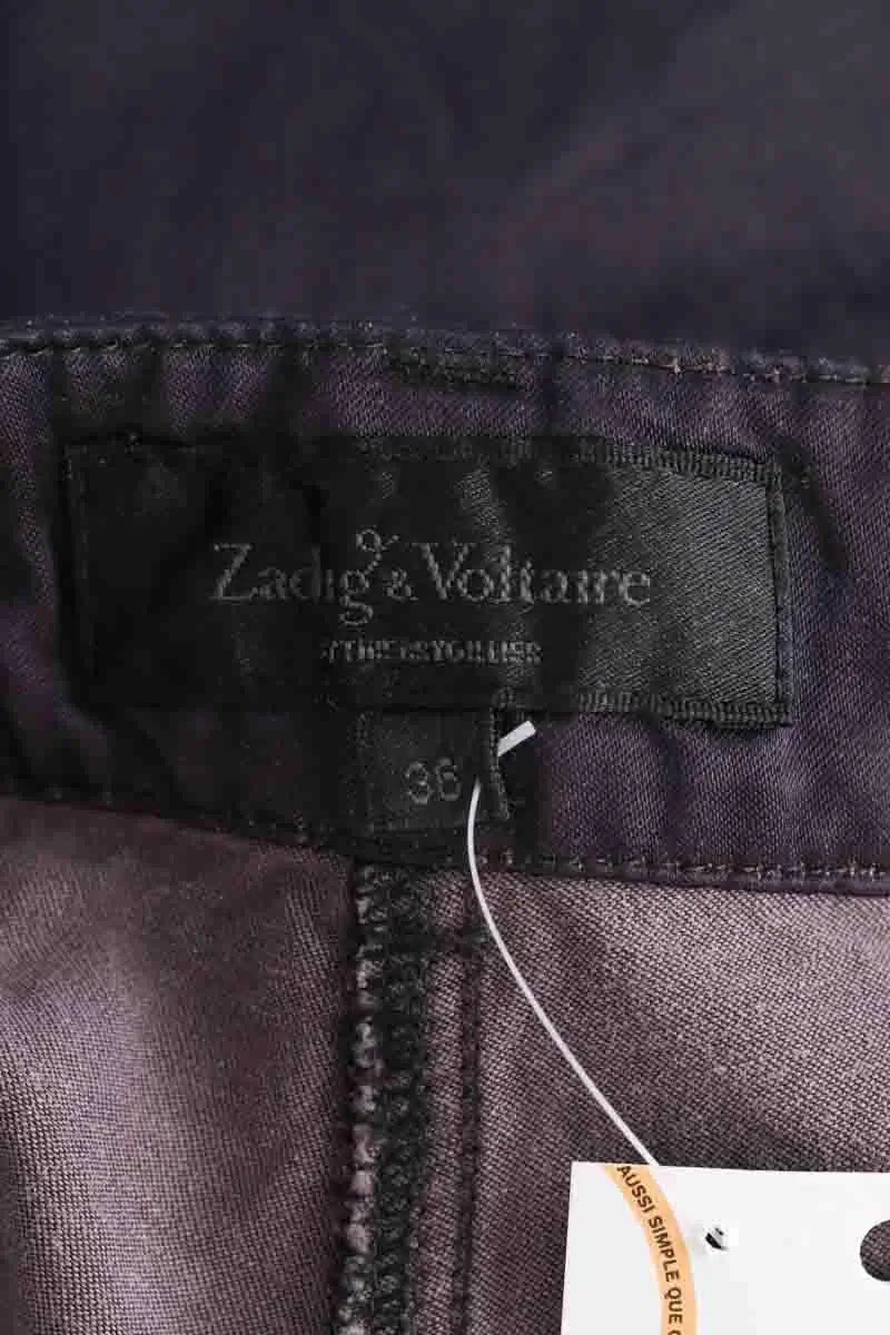 Pantalon Zadig & Voltaire Noir en Coton