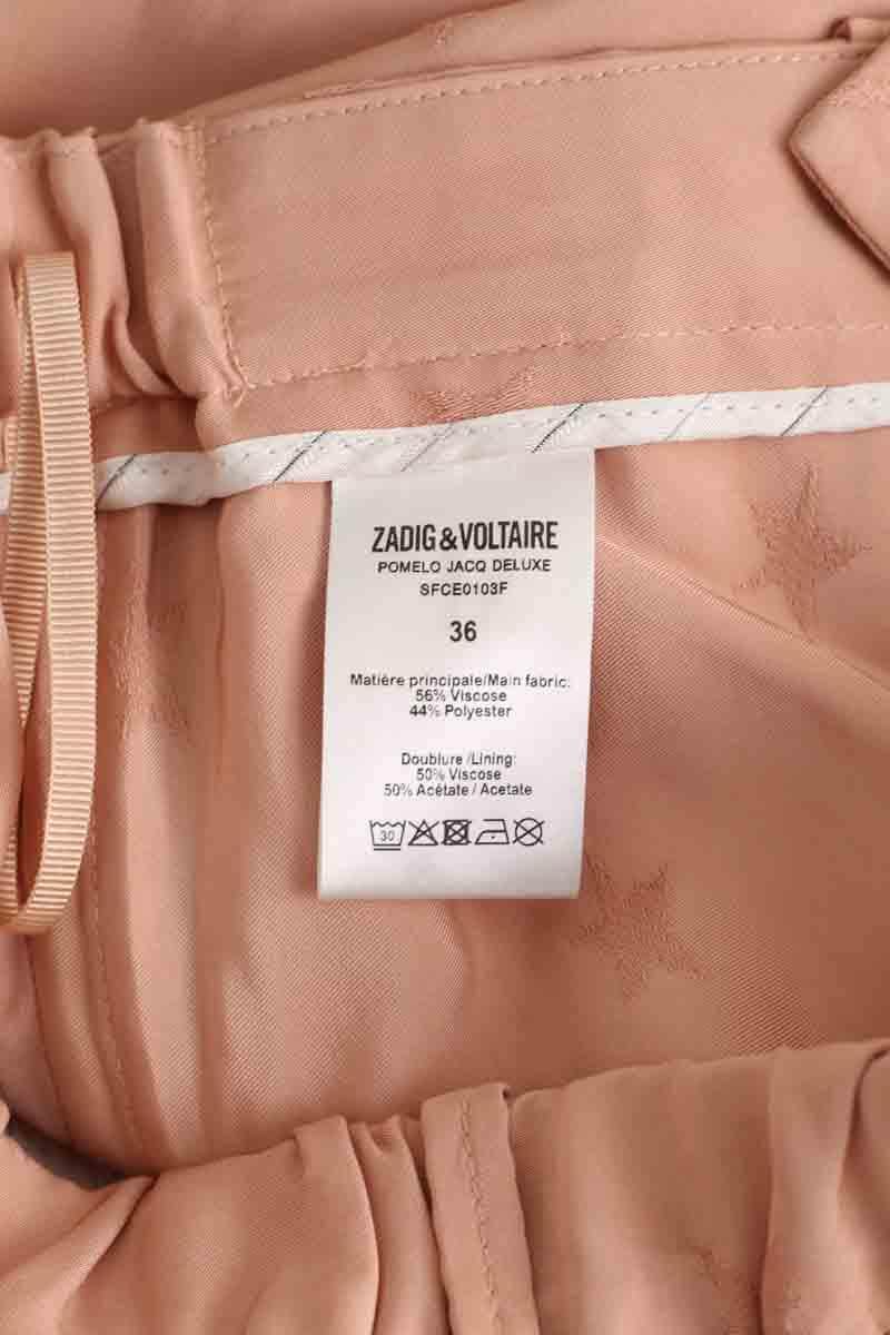 Pantalon Zadig & Voltaire Rose en Viscose