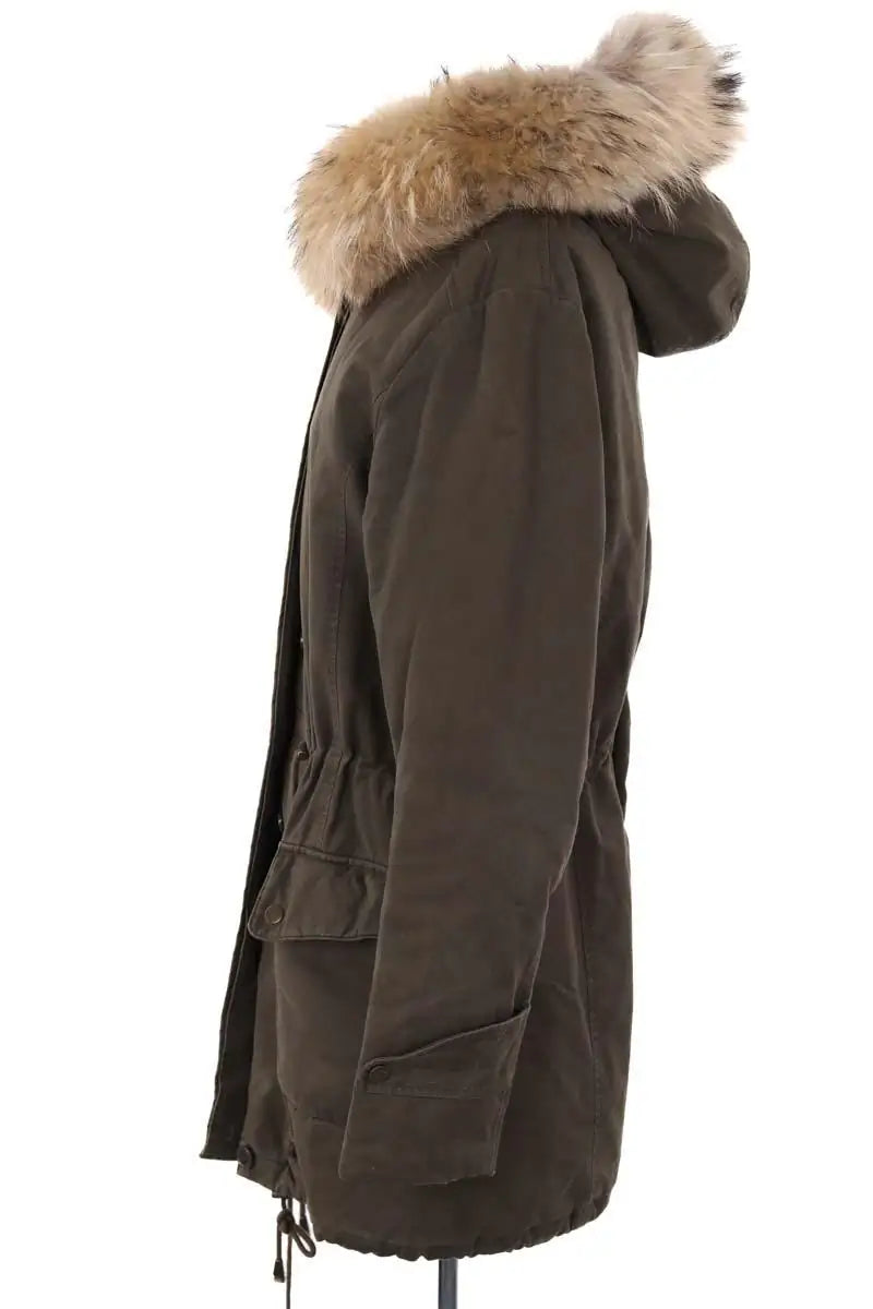 Parka Gerard Darel Kaki en Coton