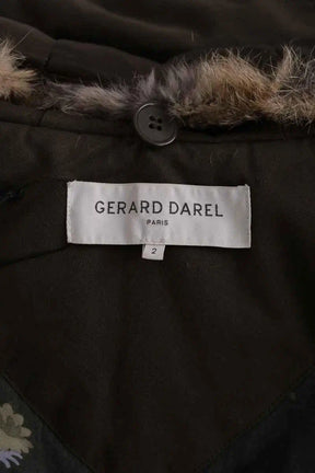 Parka Gerard Darel Kaki en Coton