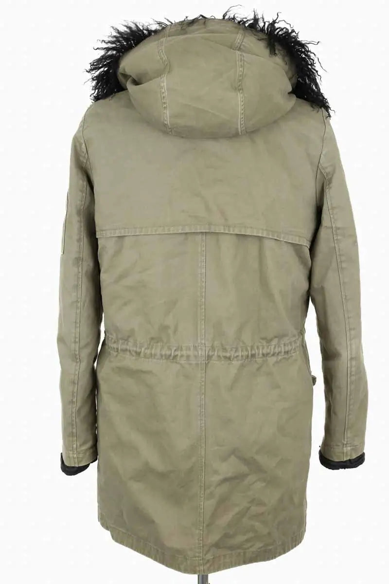 Parka Maje Kaki en Coton