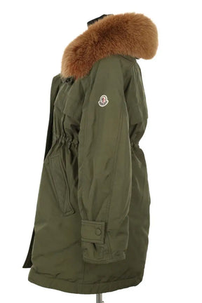 Parka Moncler Kaki en Polyester