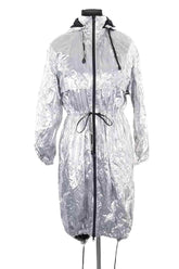 Parka Paco Rabanne Argent en Coton, taille S - Seconde Main