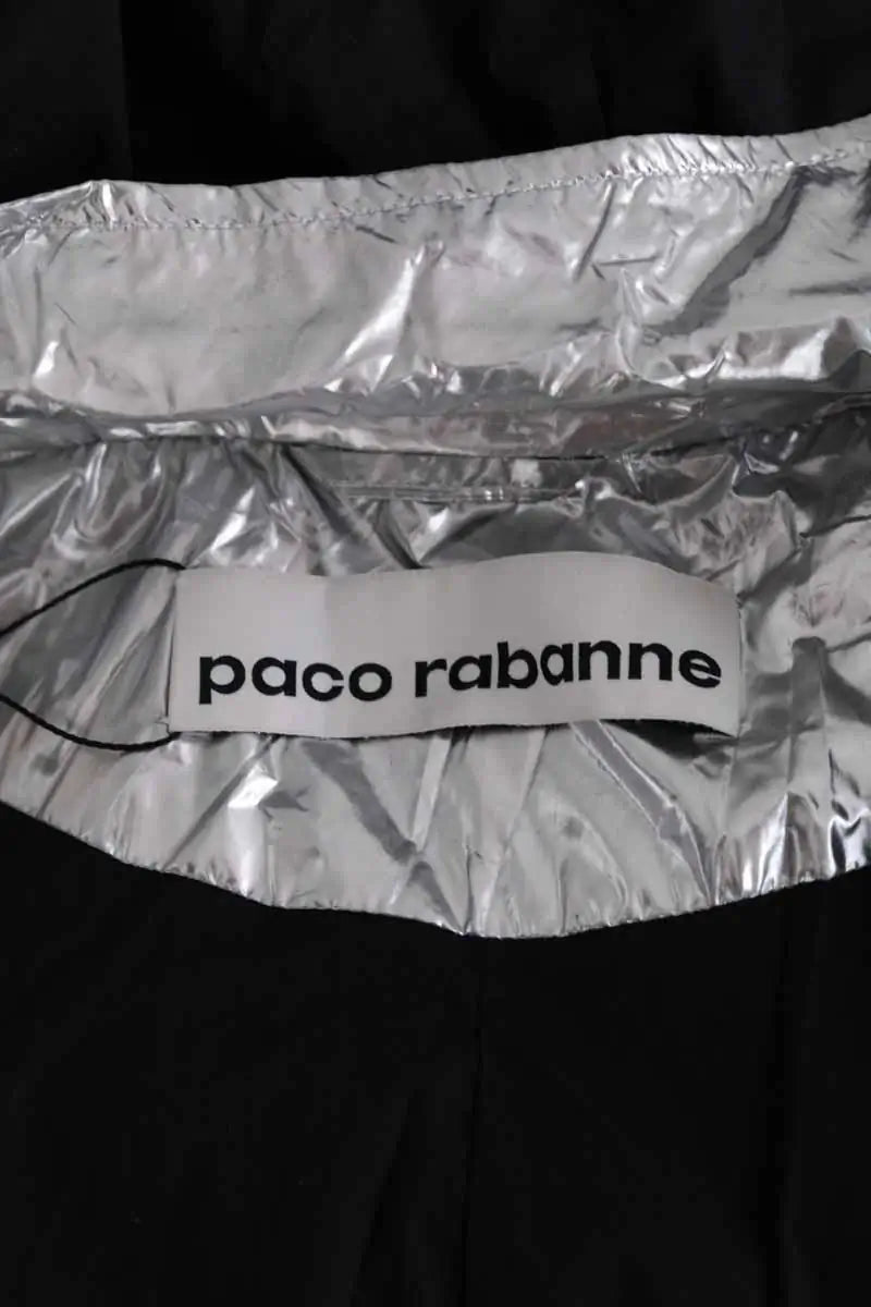 Parka Paco Rabanne Argent en Coton