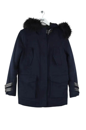 Parka The Kooples Bleu en Coton, taille M - Seconde Main