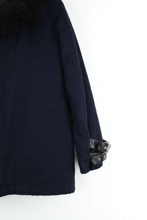 Parka The Kooples Bleu en Coton